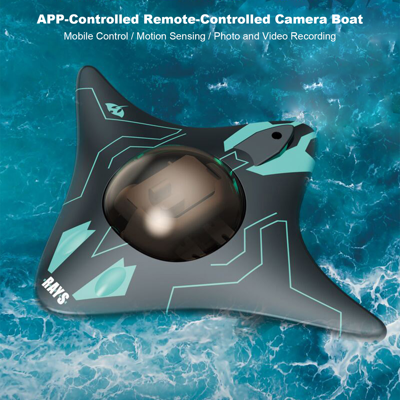 RC Boat with Camera App Contro - Drone Camera Waterproof ulasan dan harga