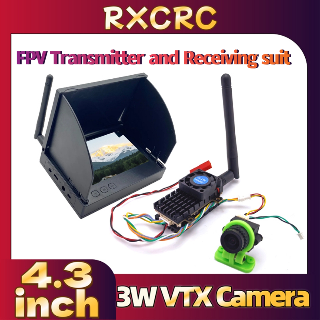 RXCRC 5.8G 3W Video VTX transm - Drone Camera Lens ulasan dan harga
