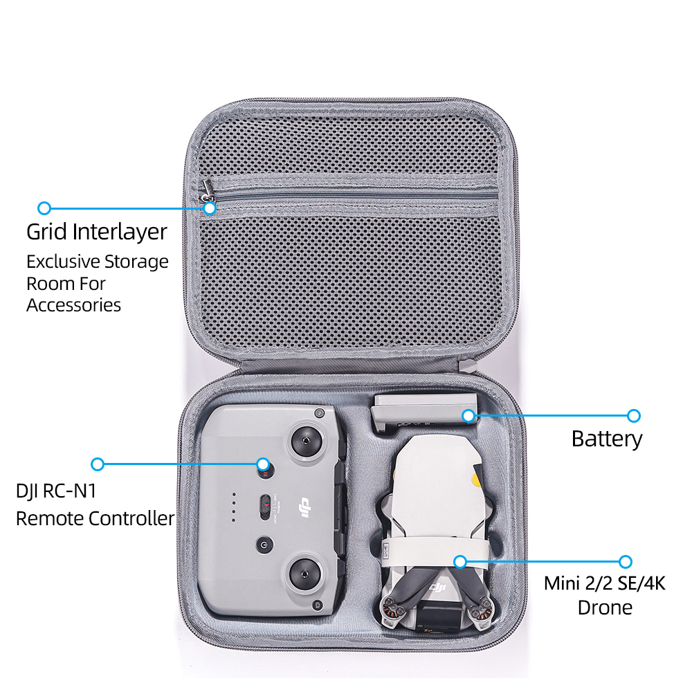 New Carrying Case Protective S - Drone Camera Case ulasan dan harga
