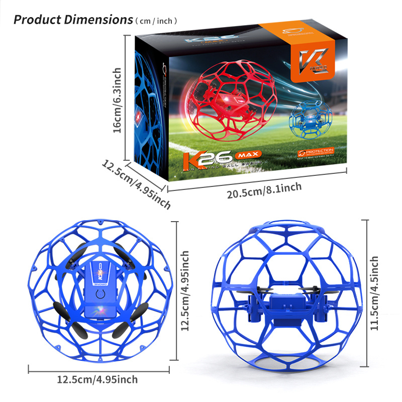 K26 MINI Air Soccer Competitiv - Drone Camera Case ulasan dan harga
