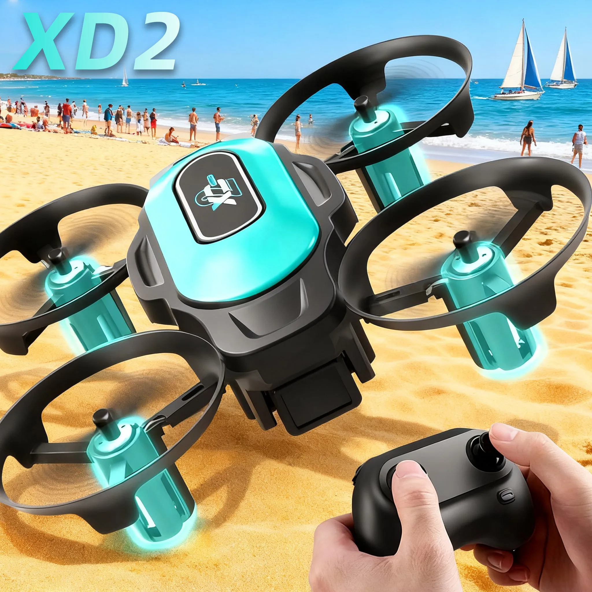 XD2 Mini Drone, 360° Stunt Fli - Drone Camera 4K ulasan dan harga