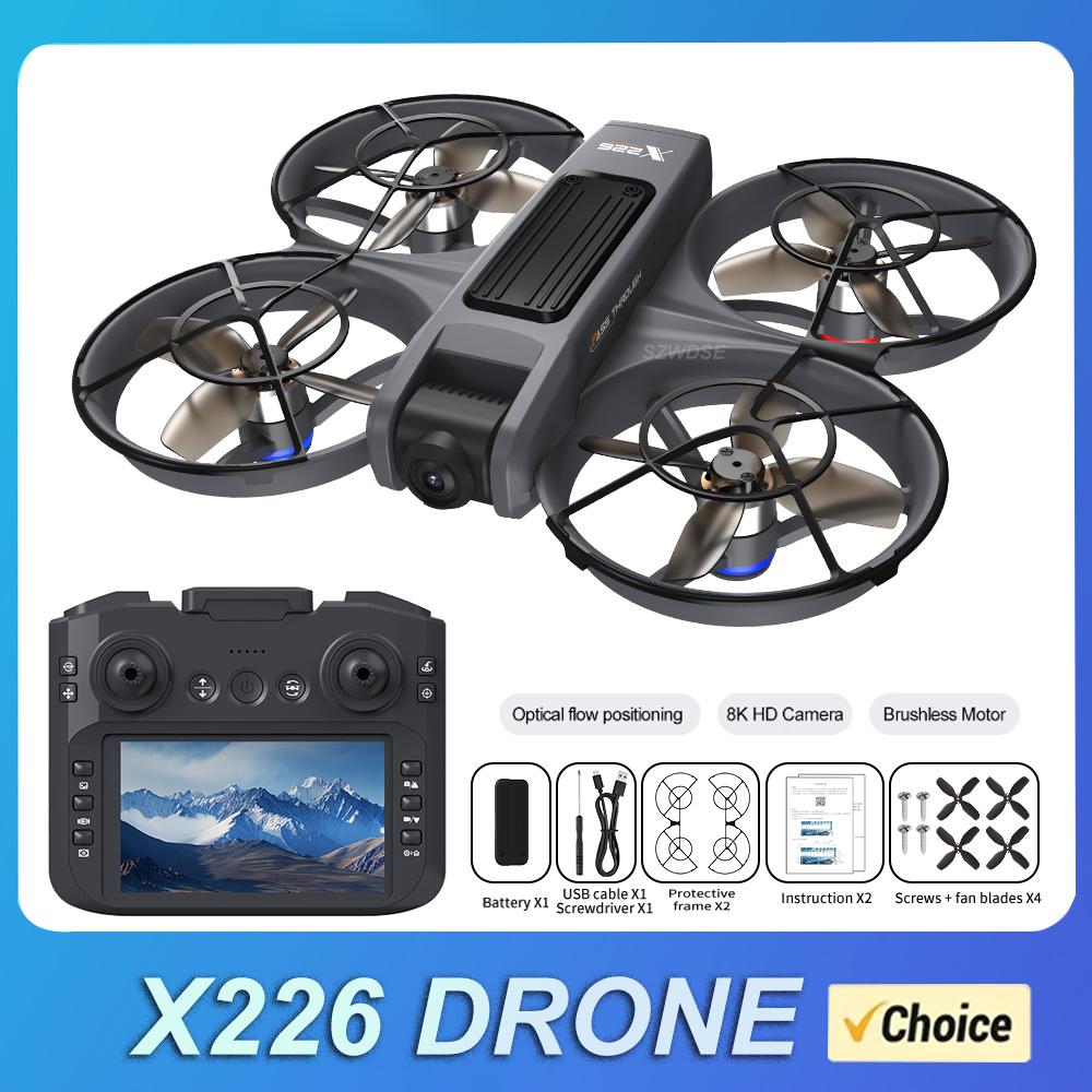 NEW X226 RC Drone 2.4G 5G WIFI - Drone Camera Professional ulasan dan harga