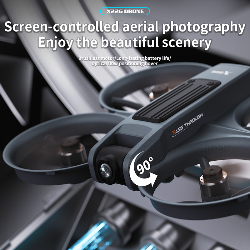 NEW X226 RC Drone 2.4G 5G WIFI - Drone Camera Professional ulasan dan harga