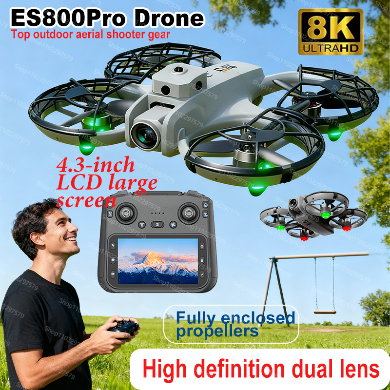 New ES800Pro Drone WIFI GPS 8K - Drone Camera Vlog ulasan dan harga
