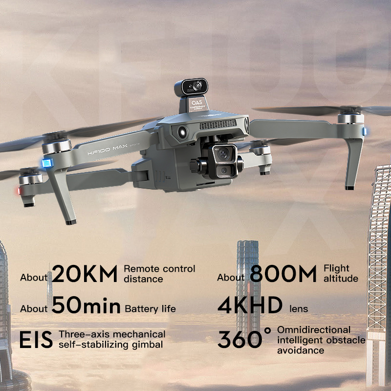 SJRC KF100 MAX 8K UHD Photo HD - Drone Camera Professional ulasan dan harga