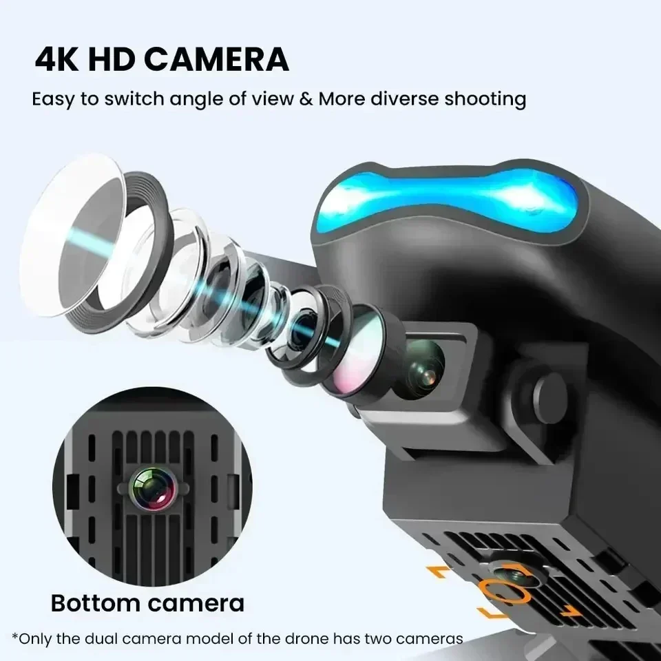 E99 Pro Foldable RC Quadcopter - Drone Camera Wide Angle ulasan dan harga