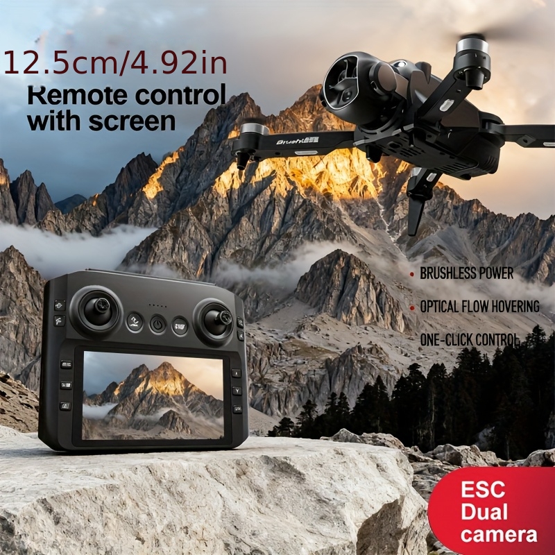 Upgraded Brushless Drone with  - Drone Camera Vlog ulasan dan harga