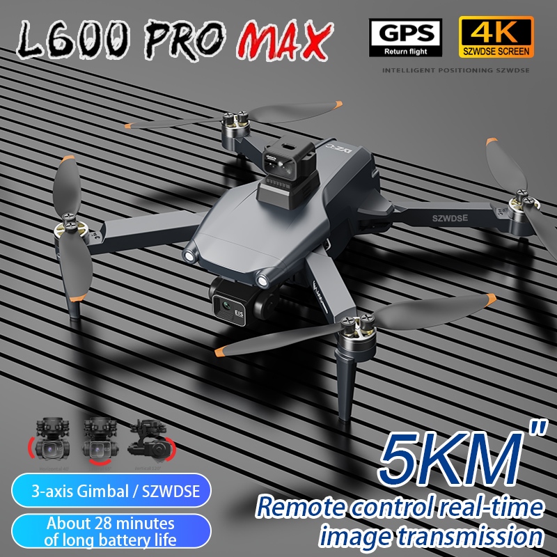 L600 Pro MAX /L600 PRO Drone 4 - Drone Camera With Gimbal ulasan dan harga