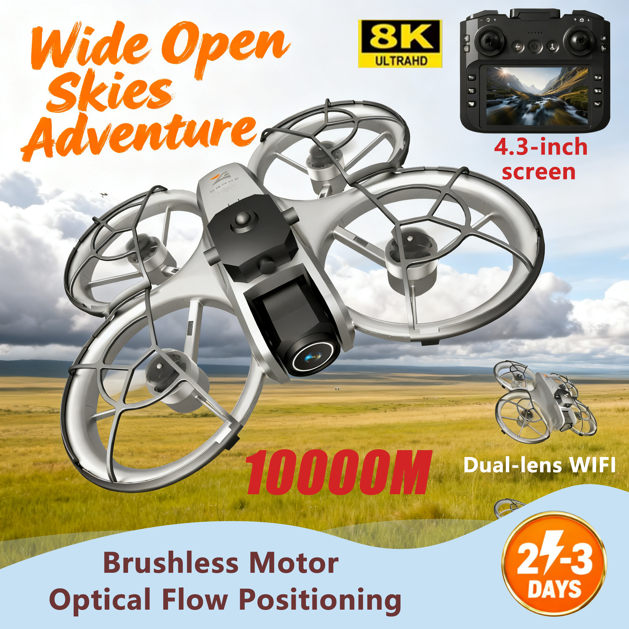 NEW Original Z4 Drone 8K WIFI  - Drone Camera Vlog ulasan dan harga