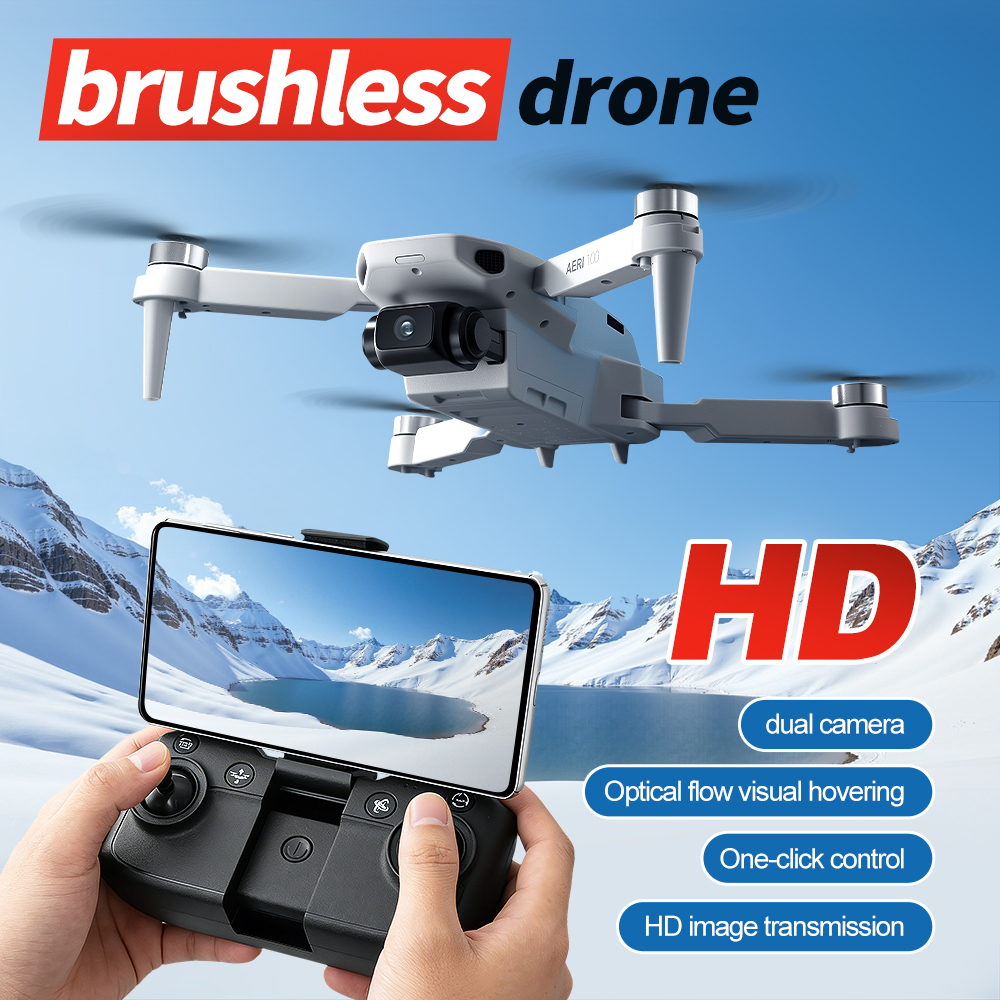 Mini Drone 4k Professional Aer - Drone Camera With Gimbal ulasan dan harga