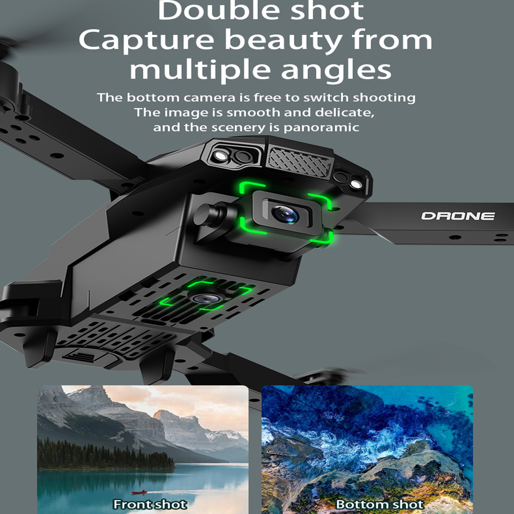 Mini Drone 4K Dron Wifi Fpv Dr - Drone Camera Wide Angle ulasan dan harga