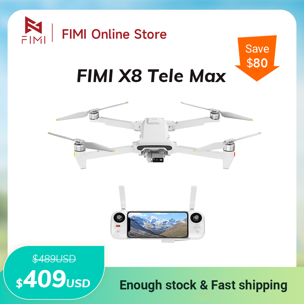 FIMI X8 Tele Max drone 4K prof - Drone Camera Thermal ulasan dan harga