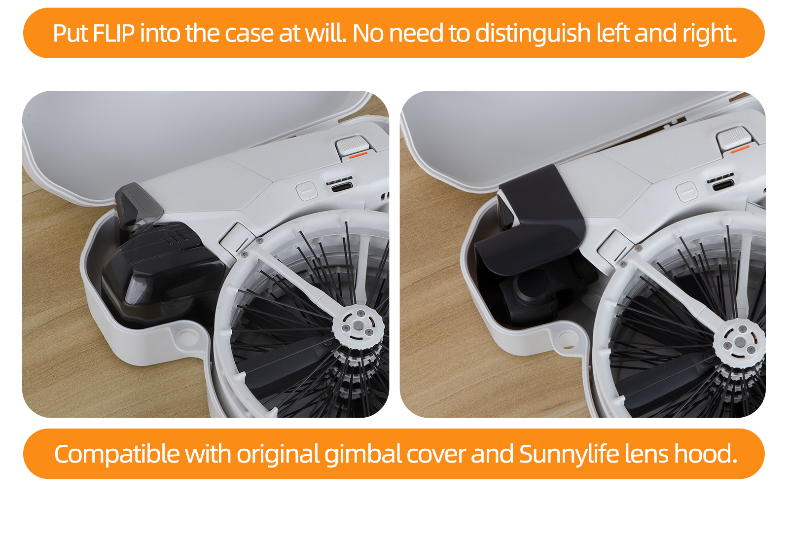 Sunnylife For DJI Flip storage - Drone Camera Vlog ulasan dan harga