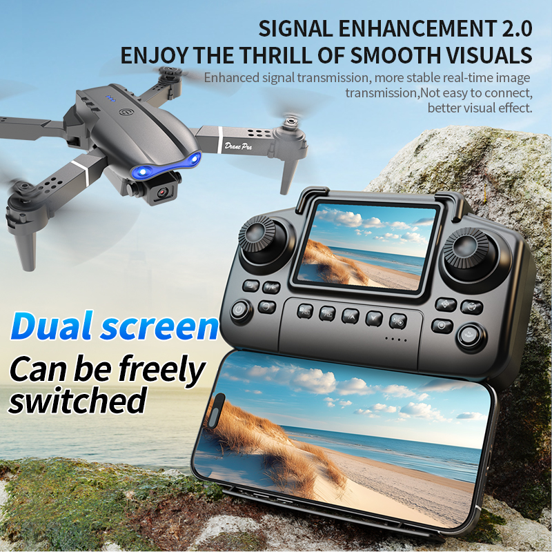E99 PRO Drone Screen Control A - Drone Camera Professional ulasan dan harga