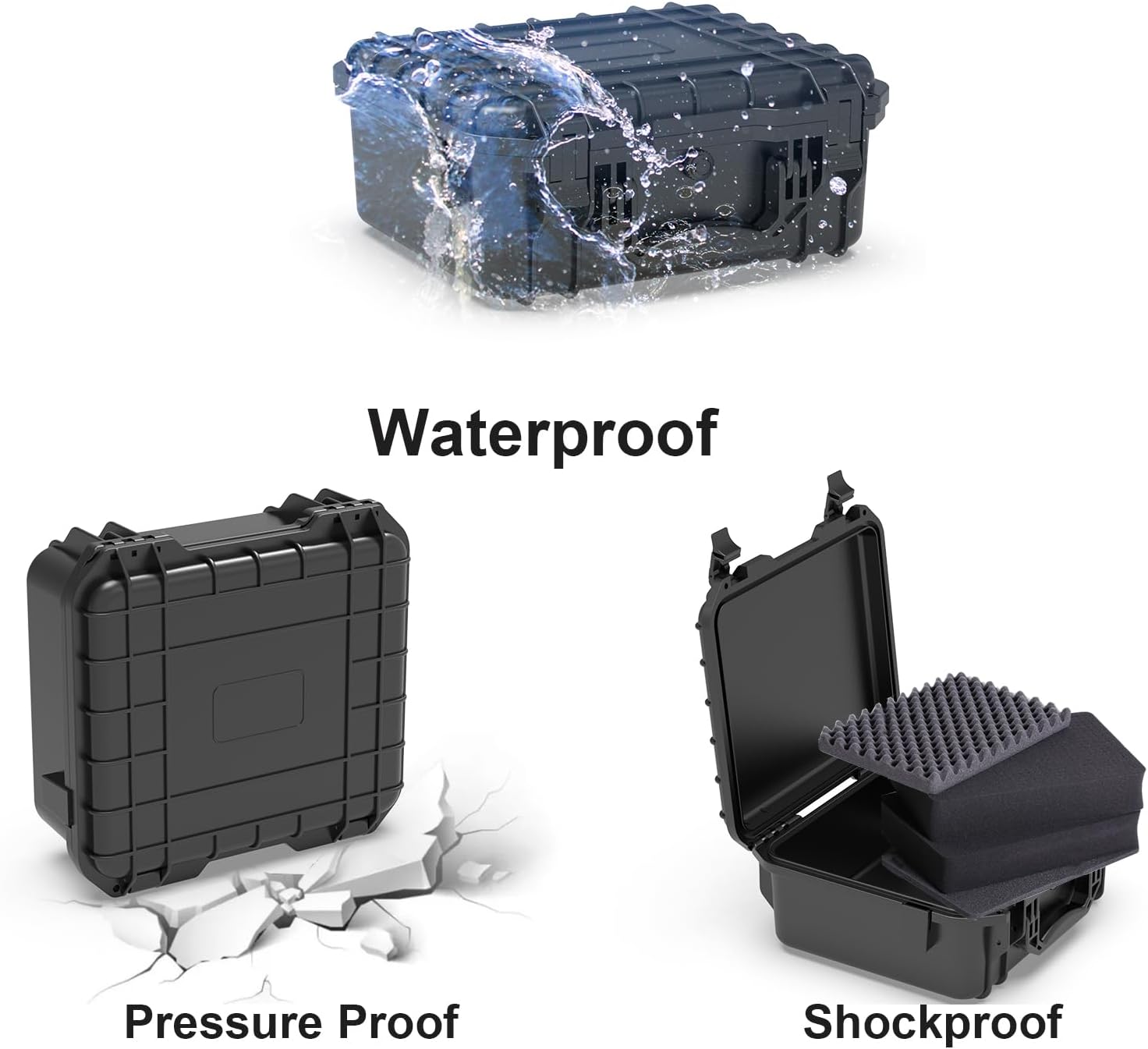 Waterproof Hard Case with Pick - Drone Camera Waterproof ulasan dan harga